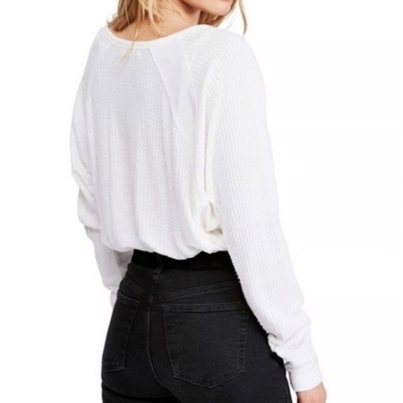 7084. Free People Santa Clara Thermal Shirt - Picture 3 of 3